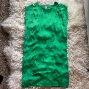 Hoss Intropia green silk dress